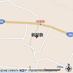 福島県岩瀬郡天栄村上松本新屋敷周辺の地図
