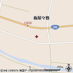福島県天栄村（岩瀬郡）上松本（南田）周辺の地図