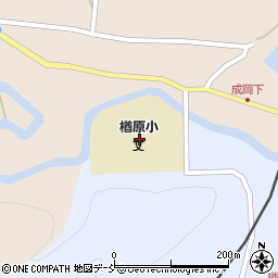 下郷町立楢原小学校周辺の地図