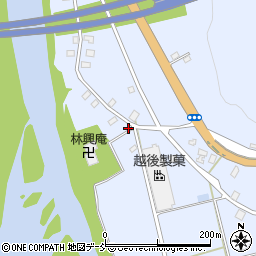 新潟県長岡市川口中山274周辺の地図