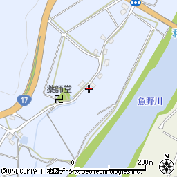 新潟県長岡市川口中山854周辺の地図