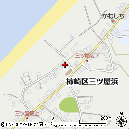 新潟県上越市柿崎区三ツ屋浜68周辺の地図