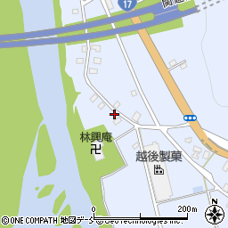 新潟県長岡市川口中山271周辺の地図