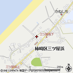 新潟県上越市柿崎区三ツ屋浜90周辺の地図