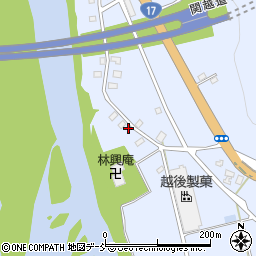 新潟県長岡市川口中山268周辺の地図