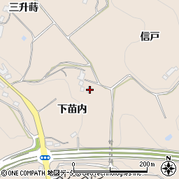 福島県須賀川市雨田下苗内13周辺の地図