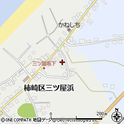 新潟県上越市柿崎区三ツ屋浜204周辺の地図