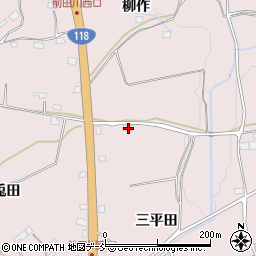 福島県須賀川市前田川三平田5周辺の地図