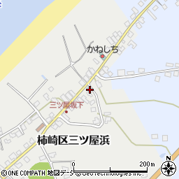 新潟県上越市柿崎区三ツ屋浜188周辺の地図
