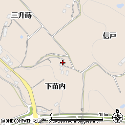 福島県須賀川市雨田下苗内4周辺の地図