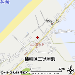 新潟県上越市柿崎区三ツ屋浜152周辺の地図