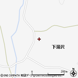 福島県小野町（田村郡）湯沢（下湯沢）周辺の地図