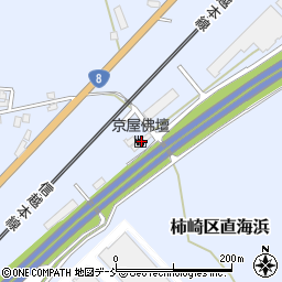 京屋佛壇川西工場周辺の地図