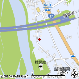 新潟県長岡市川口中山191周辺の地図