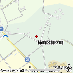 新潟県上越市柿崎区柳ケ崎181周辺の地図