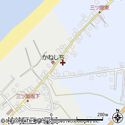 新潟県上越市柿崎区三ツ屋浜184周辺の地図