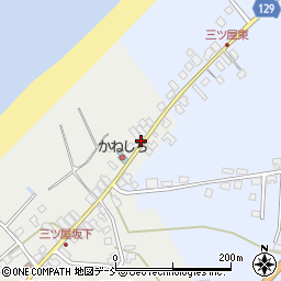 新潟県上越市柿崎区三ツ屋浜176周辺の地図