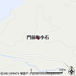 石川県輪島市門前町小石周辺の地図