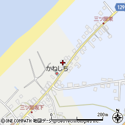 新潟県上越市柿崎区三ツ屋浜177周辺の地図