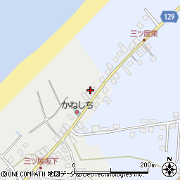 新潟県上越市柿崎区三ツ屋浜179周辺の地図