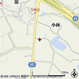 福島県須賀川市日照田作田周辺の地図