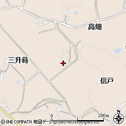 福島県須賀川市雨田信戸周辺の地図