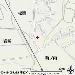 福島県須賀川市市野関（岩崎）周辺の地図