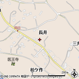 福島県須賀川市雨田長井57-4周辺の地図