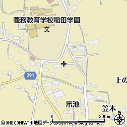 福島県須賀川市岩渕笊池4周辺の地図