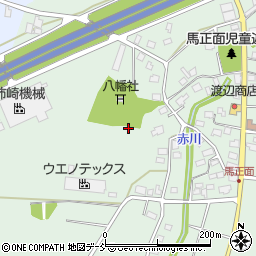 新潟県上越市柿崎区馬正面周辺の地図