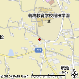 稲田駐在所周辺の地図