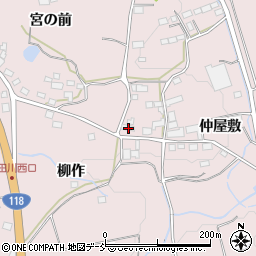 福島県須賀川市前田川宮の前116周辺の地図
