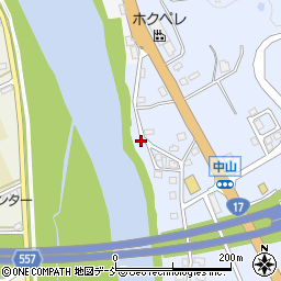 新潟県長岡市川口中山236周辺の地図
