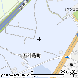 福島県岩瀬郡鏡石町五斗蒔町周辺の地図