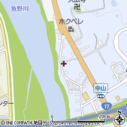 新潟県長岡市川口中山230-2周辺の地図