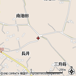 福島県須賀川市雨田長井184周辺の地図