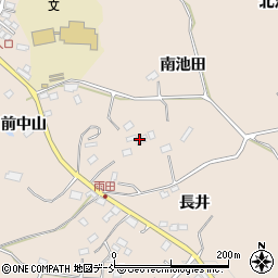 福島県須賀川市雨田（南池田）周辺の地図