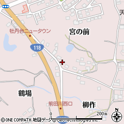 福島県須賀川市前田川宮の前131周辺の地図