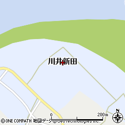 新潟県小千谷市川井新田周辺の地図