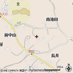 福島県須賀川市雨田南池田147周辺の地図