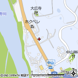 新潟県長岡市川口中山20周辺の地図