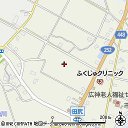 新潟県魚沼市田尻周辺の地図