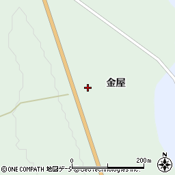 福島県石川郡平田村蓬田新田金屋9周辺の地図