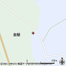 福島県石川郡平田村蓬田新田金屋12周辺の地図