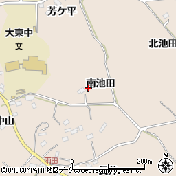 福島県須賀川市雨田南池田15周辺の地図