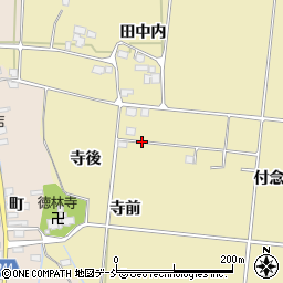 福島県楢葉町（双葉郡）前原（寺前）周辺の地図