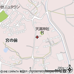 福島県須賀川市前田川宮の前50周辺の地図