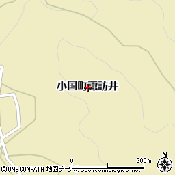 新潟県長岡市小国町諏訪井周辺の地図