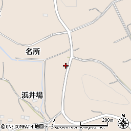 福島県須賀川市雨田名所周辺の地図