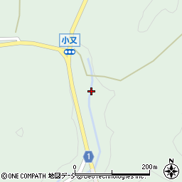 石川県鳳珠郡穴水町小又チ周辺の地図
